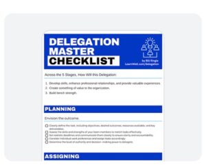Delegation Master Checklist-sm